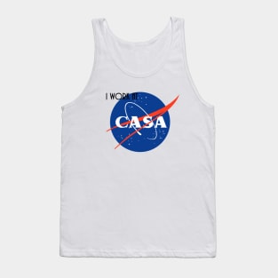 I Work At CASA Tank Top